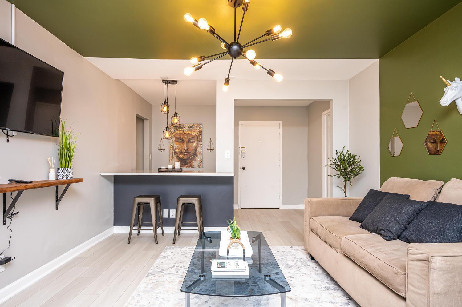 Villa Atl Downtown 2Br King Bed Free Parking Lm1908 Atlanta Esterno foto
