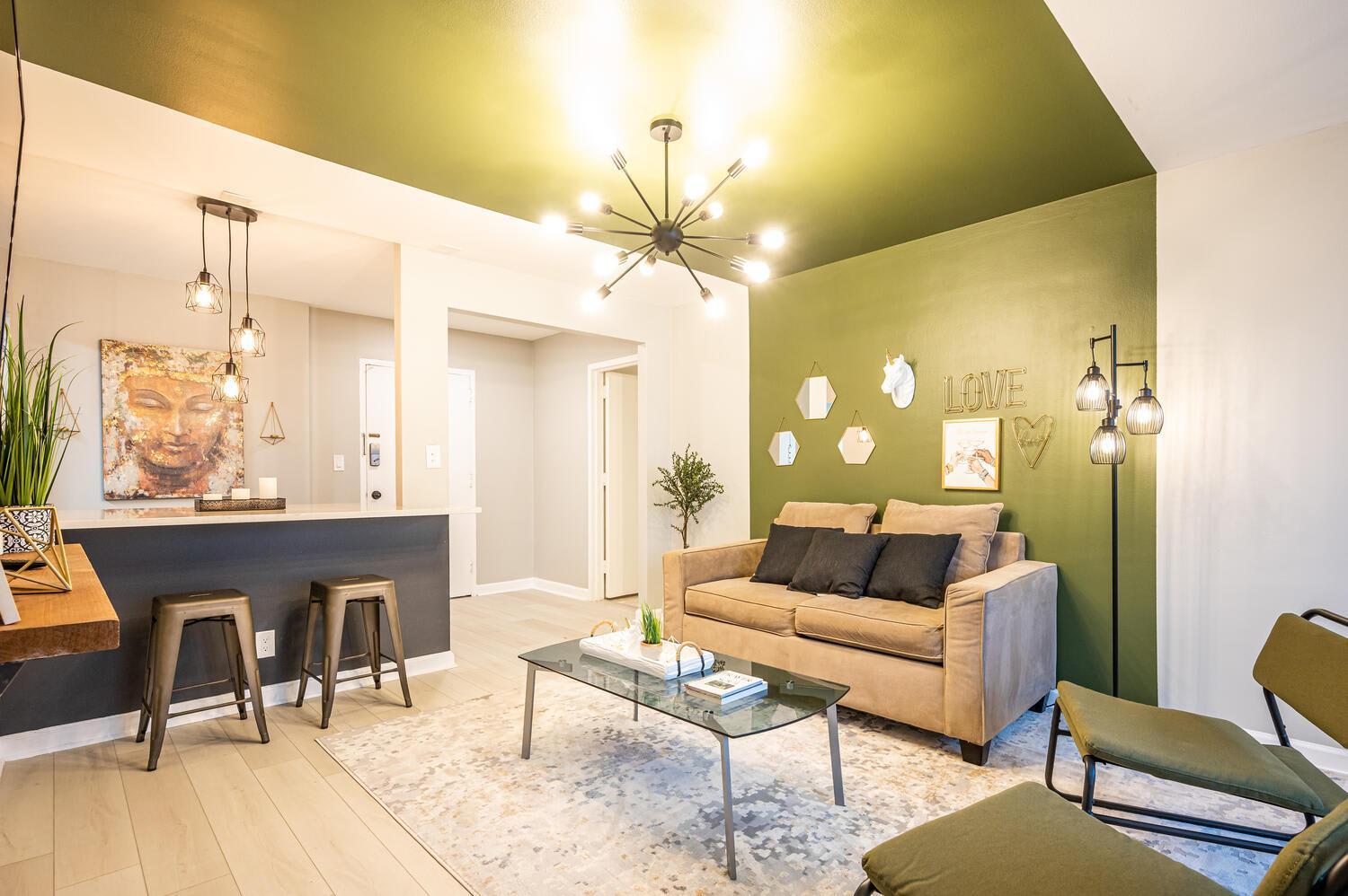 Villa Atl Downtown 2Br King Bed Free Parking Lm1908 Atlanta Esterno foto